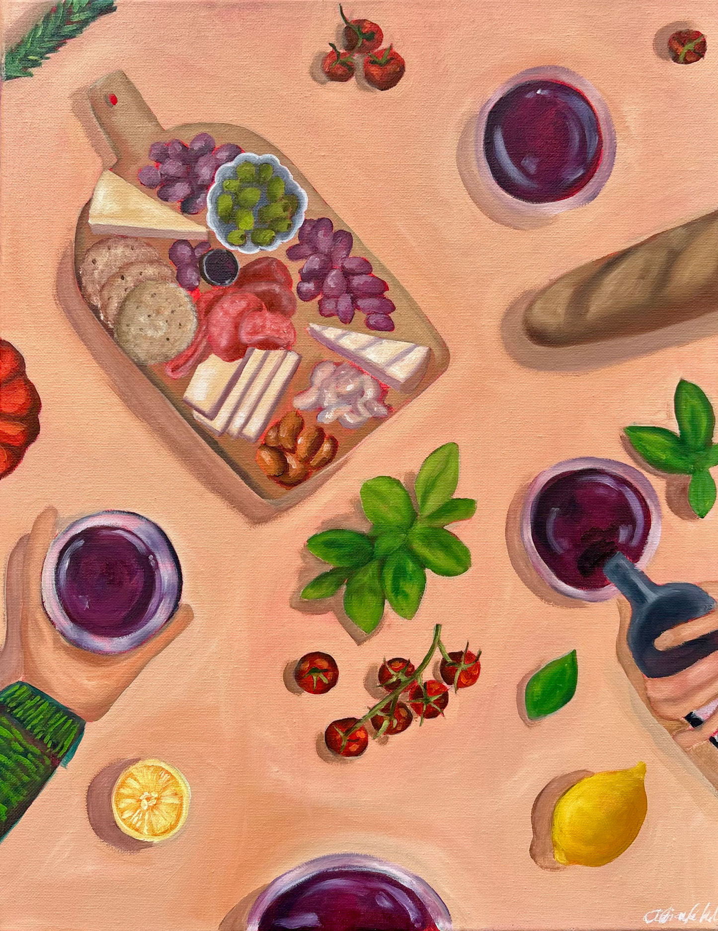 Charcuterie Board Art Print