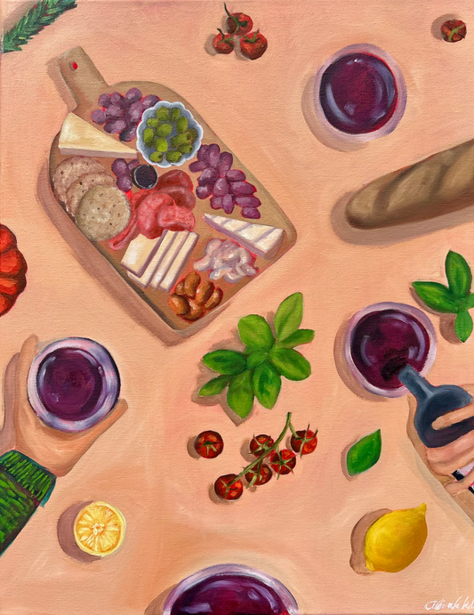 Charcuterie Board Art Print