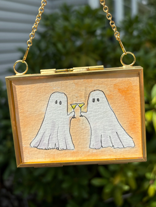 Orange Cheers Ghosts Mini